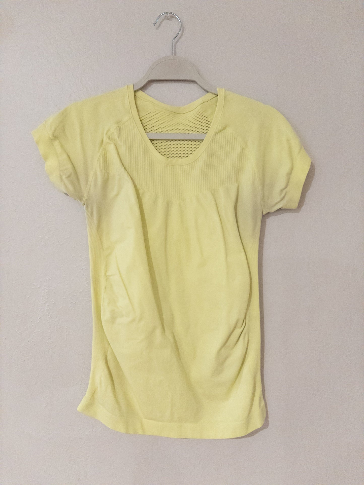 Zella Activewear Top Lime Yellow Pre-Loved