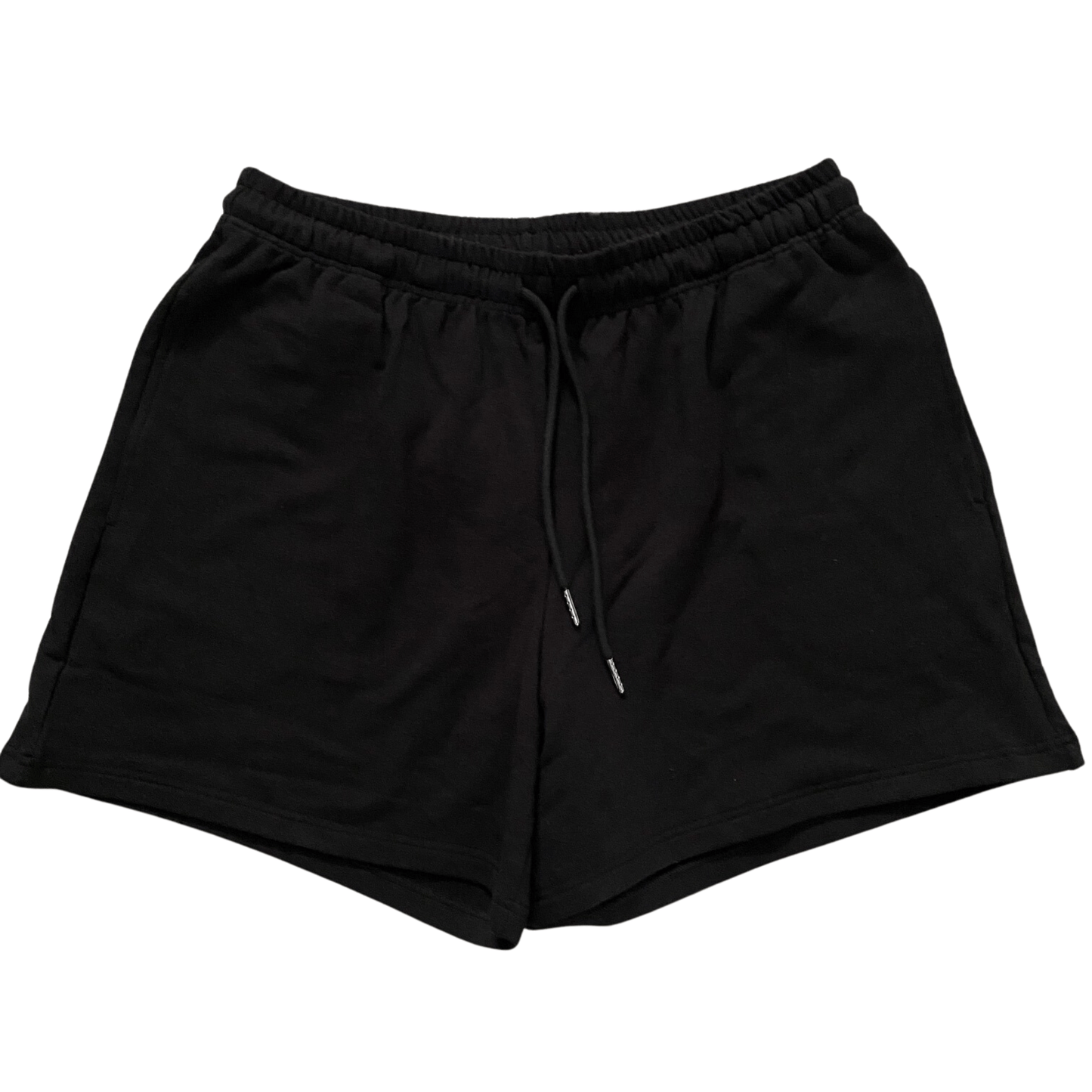 Black Bamboo Lightweight Sweatshorts with Pockets