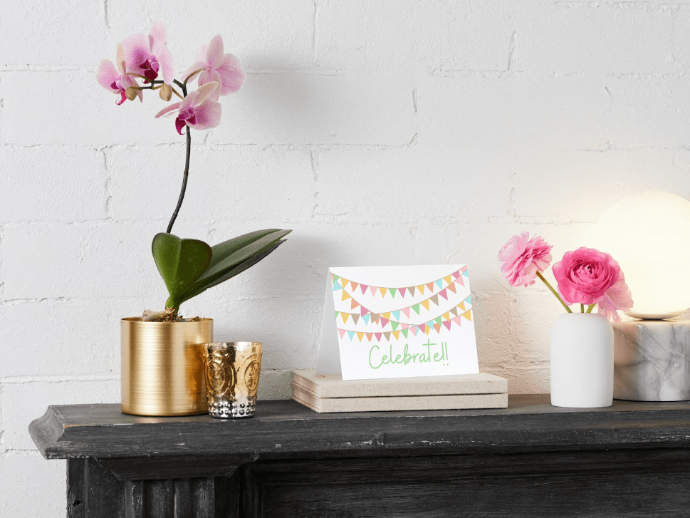 Premium Greeting Cards: Celebrate, Congratulations and Thank you
