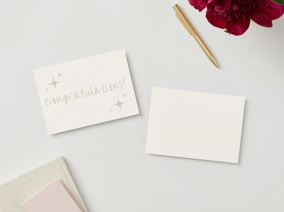 Premium Greeting Cards: Celebrate, Congratulations and Thank you