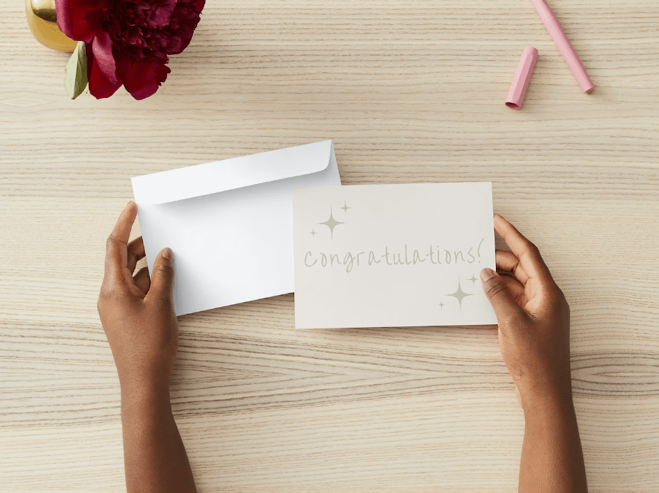 Premium Greeting Cards: Celebrate, Congratulations and Thank you