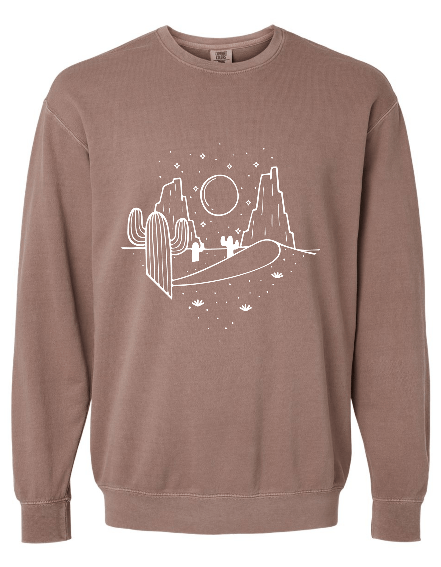 Desert Beauty Espresso Brown Sweatshirt