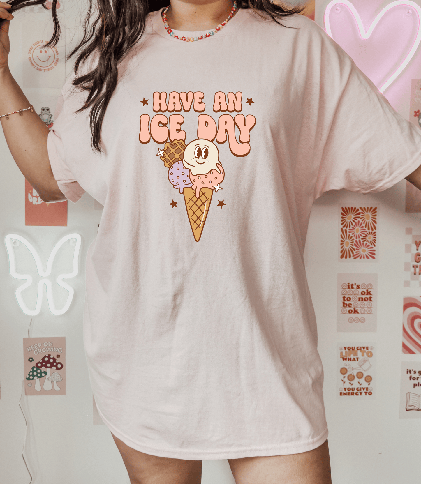 Have an Ice Day Pink T-Shirt