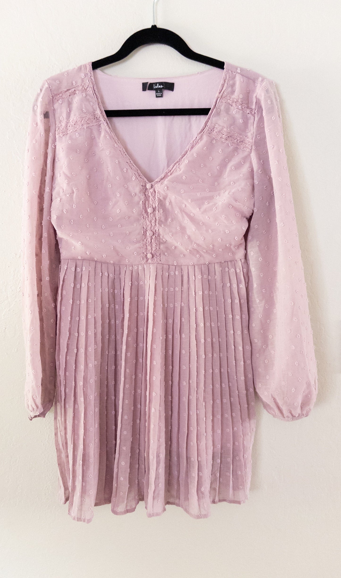 Lulus Lavender Dress Pre-Loved