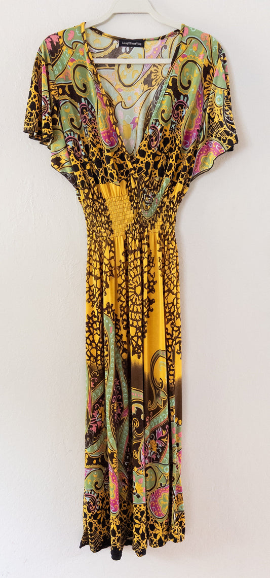 Liang E Liang Ying Maxi Dress Pre-Lovef