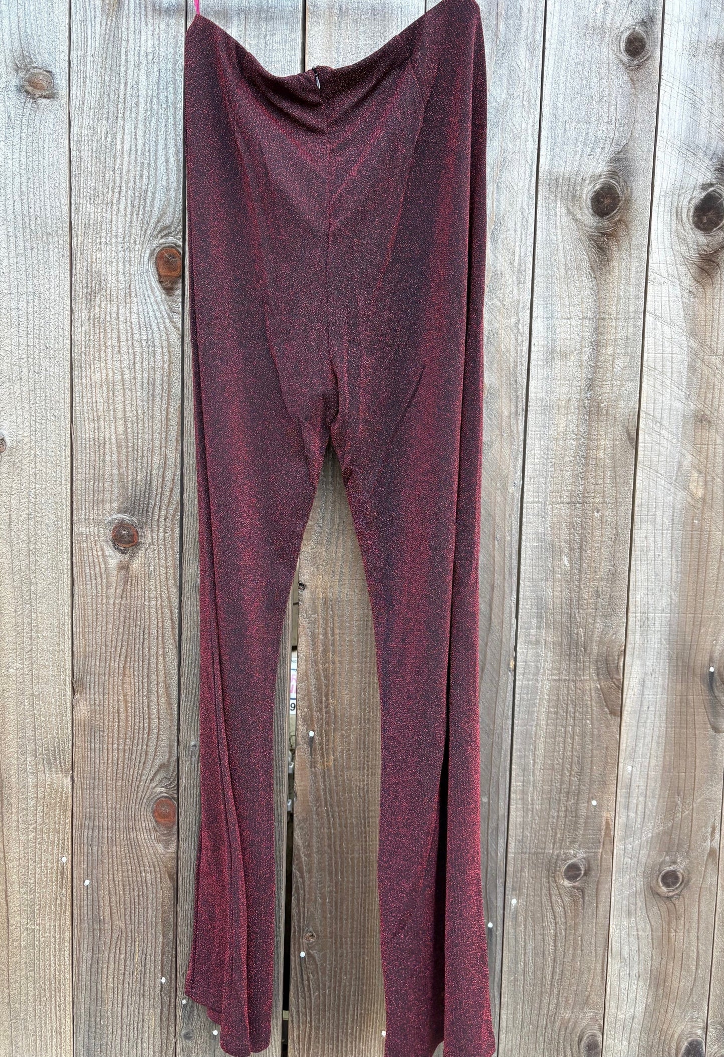 Davi & Dani Red Glitter Pants