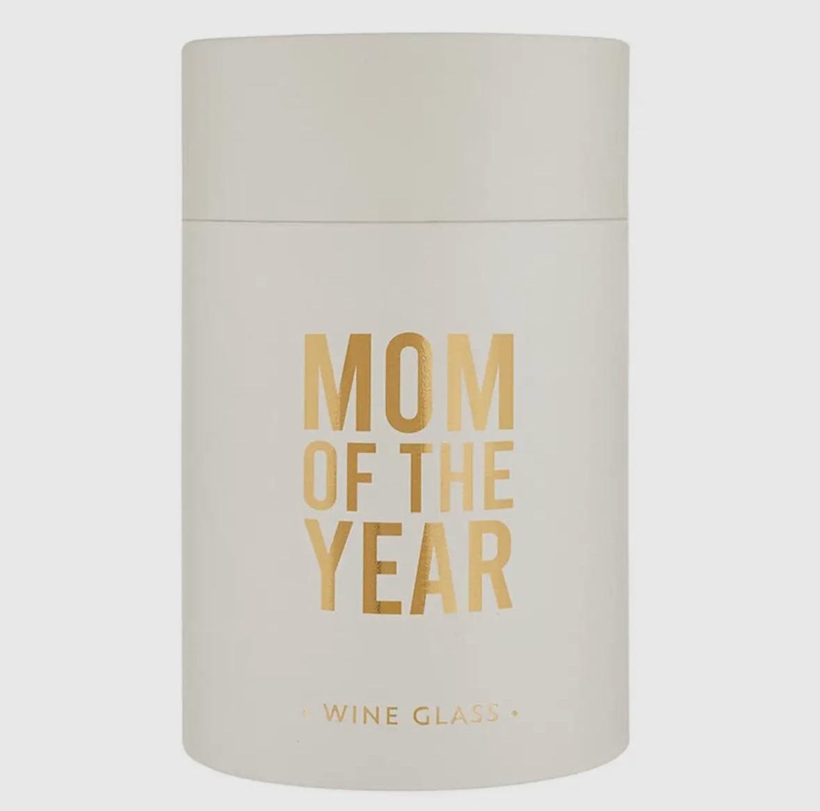 Mom Of The Year Stemless Wine Glass