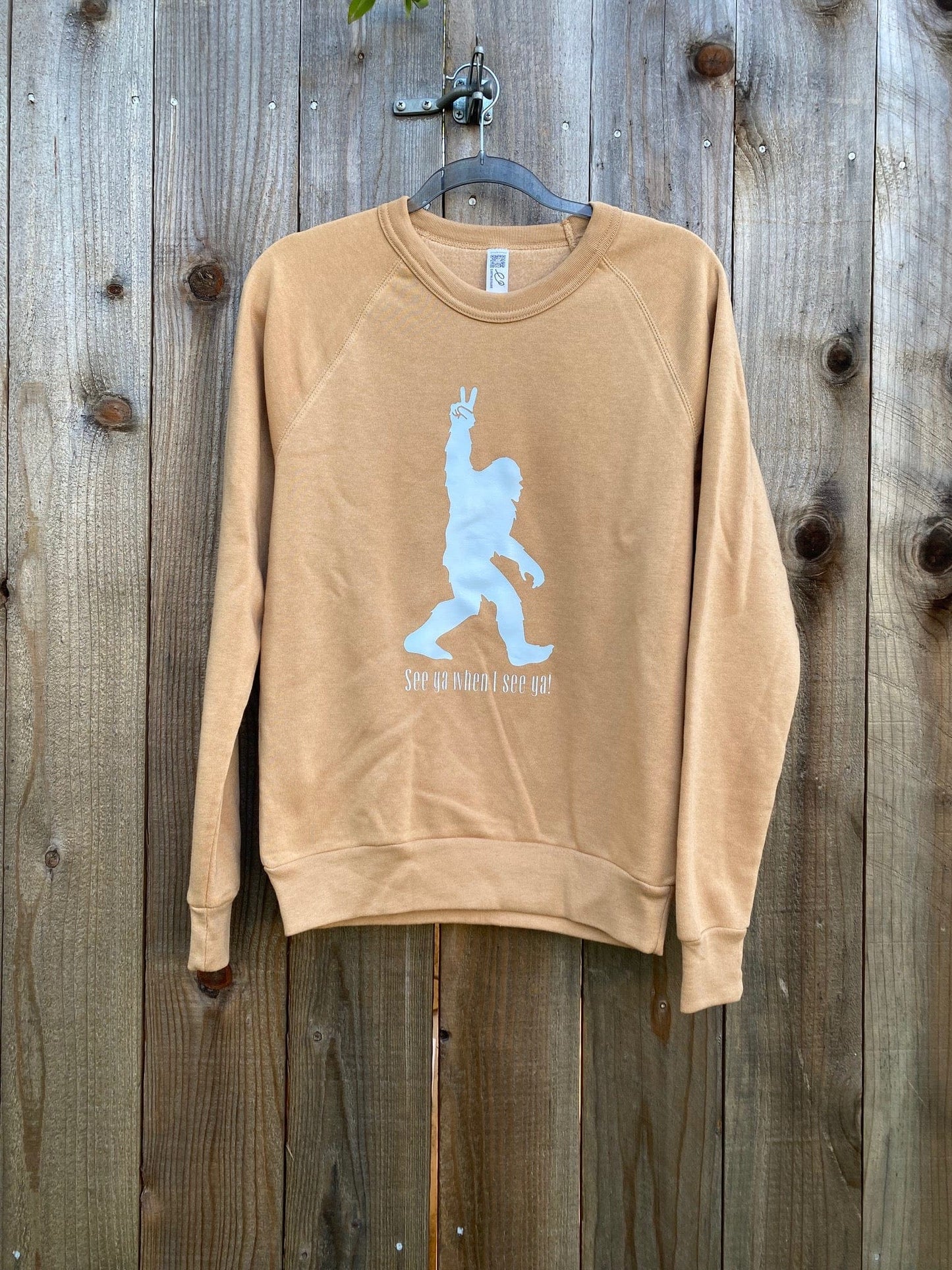 Big Foot "See Ya When I See Ya" Eco-Friendly Sweatshirt