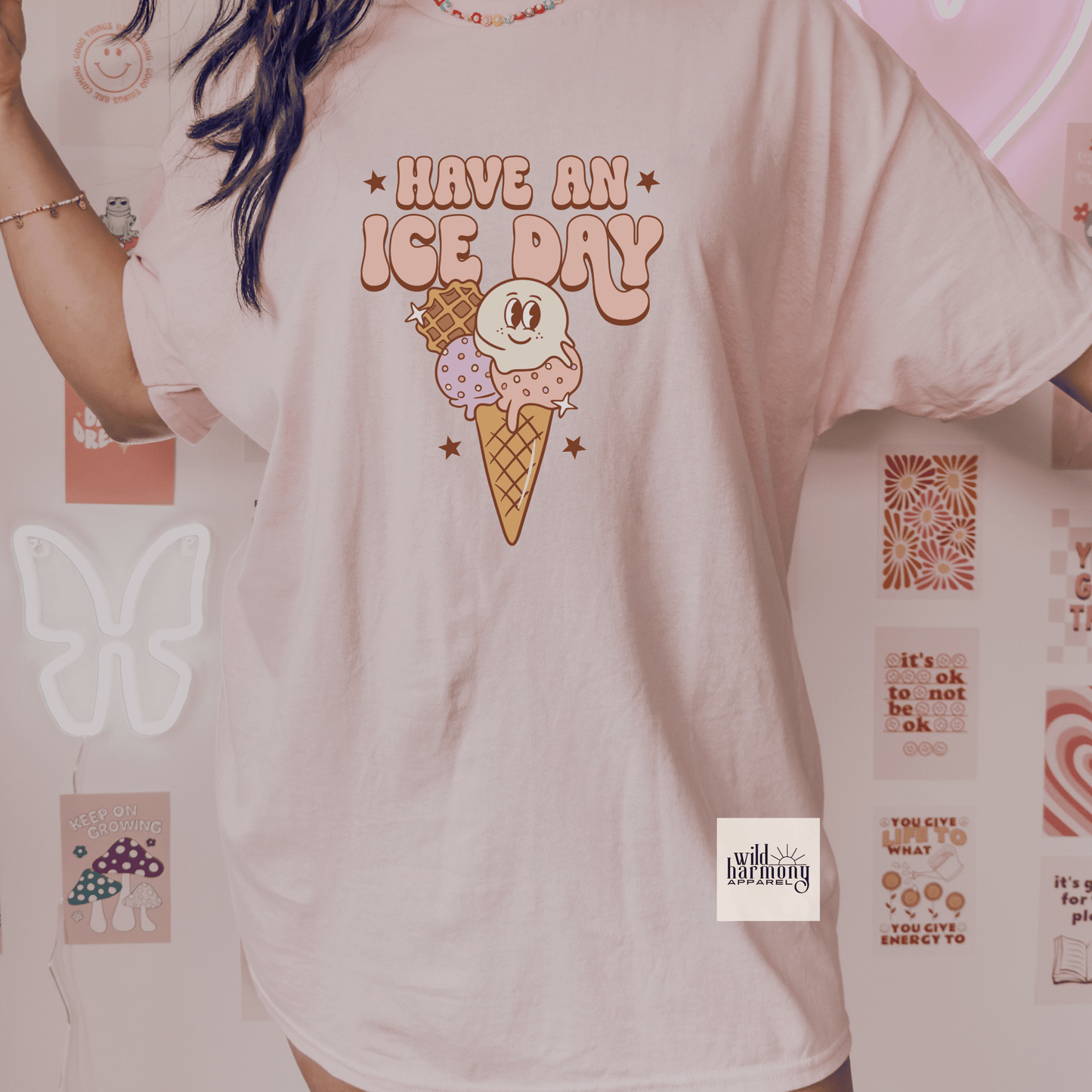 Have an Ice Day Pink T-Shirt