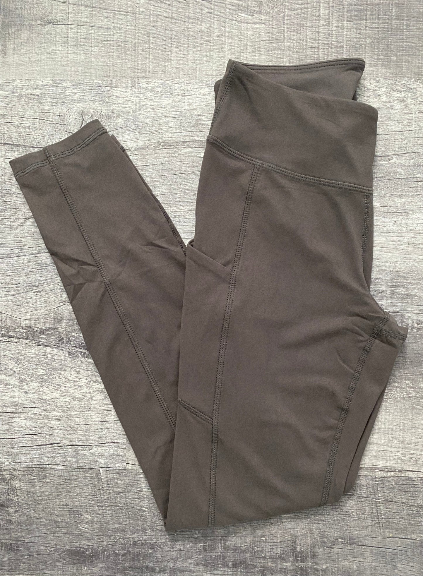 Smoky Grey Buttery Soft Leggings with Pockets