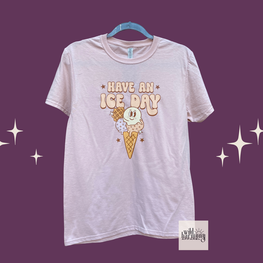 Have an Ice Day Pink T-Shirt