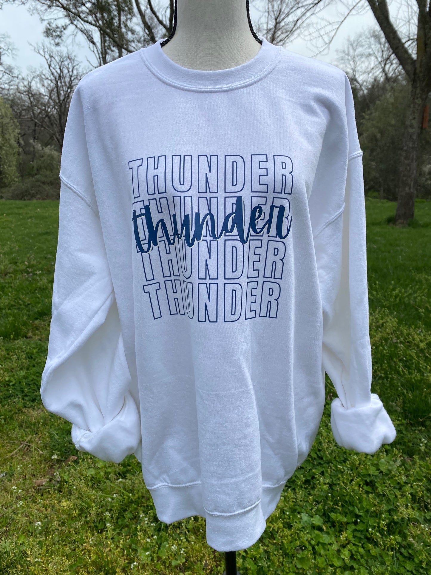 Thunder White Sweatshirt