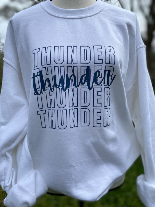 Thunder White Sweatshirt