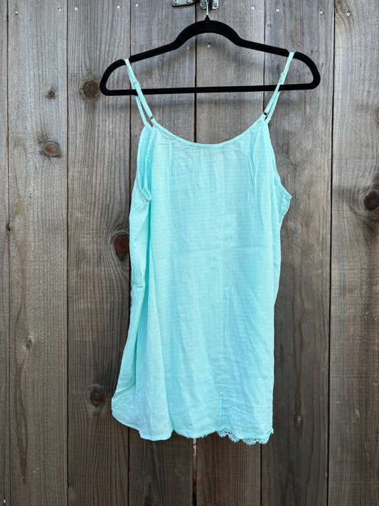 Davi & Dani Light Blue Tank Top