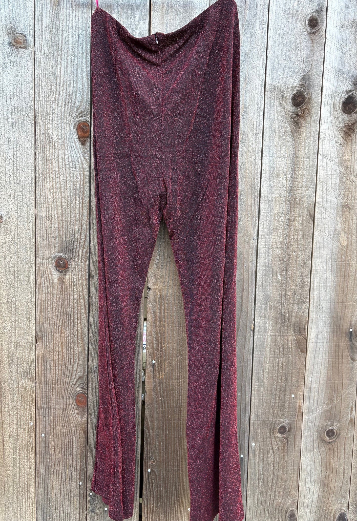 NEW Davi & Dani Red Glitter Pants