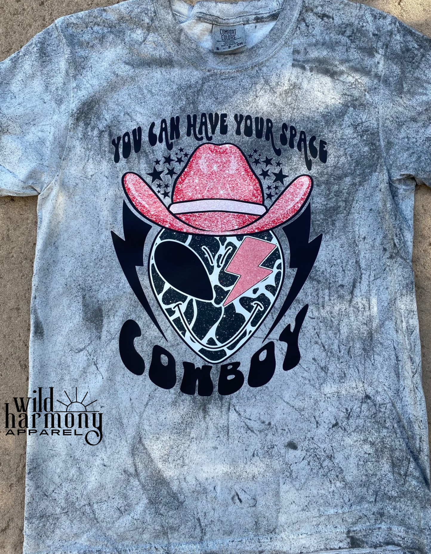 You Can Have Your Space Cowboy Smoke Colorblast T-Shirt