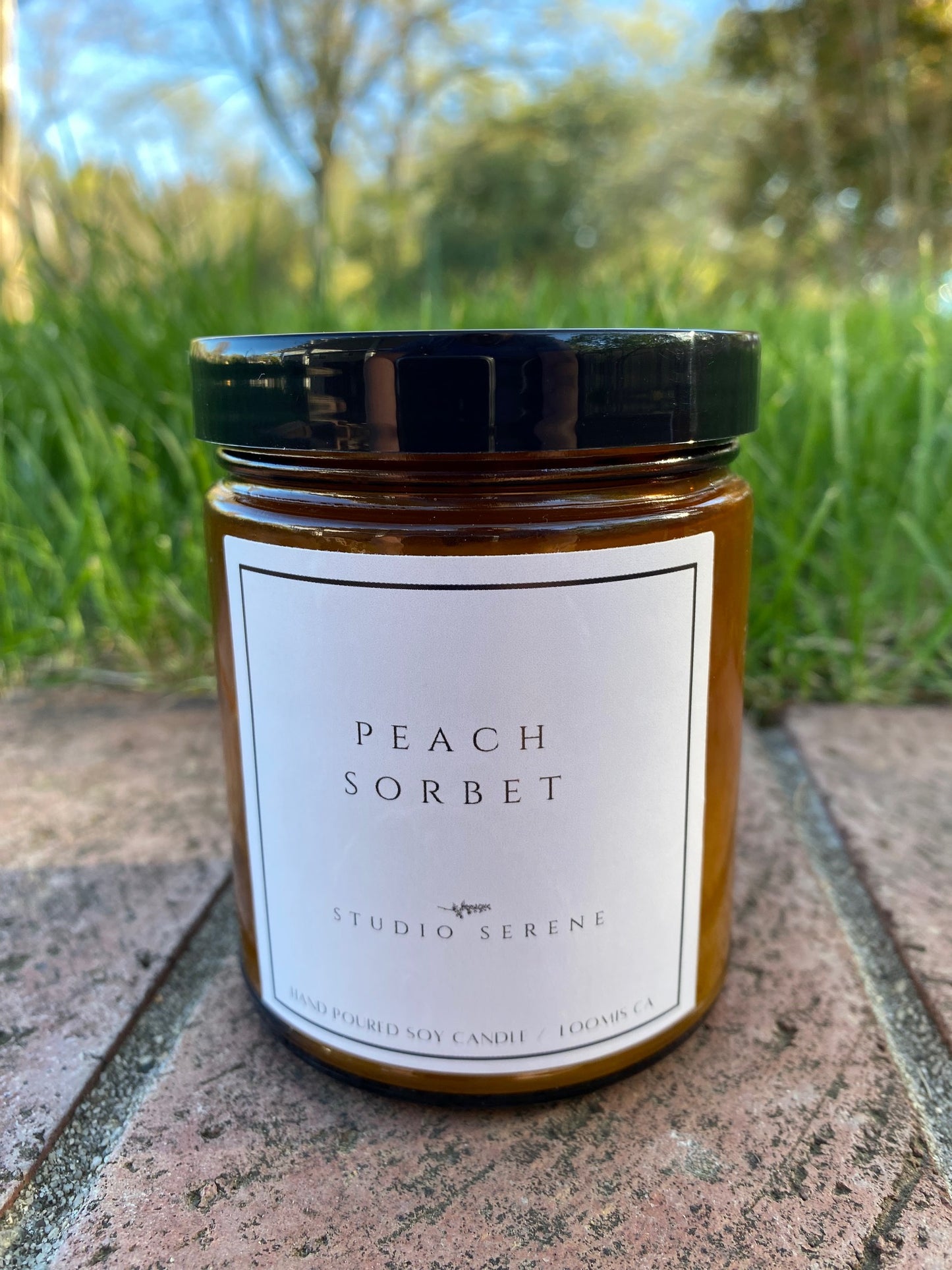 Peach Sorbet Natural Soy Wax Candle